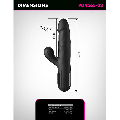 Fetish Fantasy Series Sonix Silicone Thruster Rabbit Vibe - Rabbit Vibrators