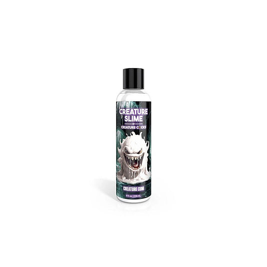 Creature Cocks Slime Cum Unscented Jizz Lubricant 8oz - Silicone Based Lubes