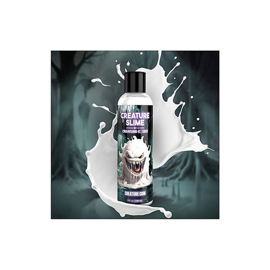 Creature Cocks Slime Cum Unscented Jizz Lubricant 8oz - Silicone Based Lubes