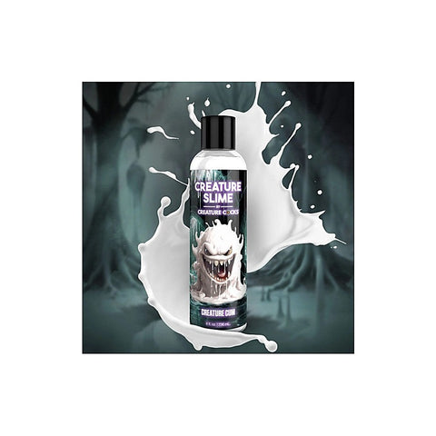 Creature Cocks Slime Cum Unscented Jizz Lubricant 8oz - Silicone Based Lubes