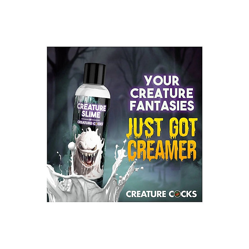 Creature Cocks Slime Cum Unscented Jizz Lubricant 8oz - Silicone Based Lubes