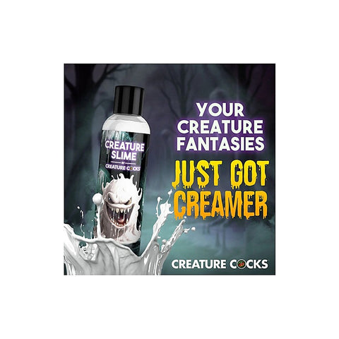 Creature Cocks Slime Cum Unscented Jizz Lubricant 8oz - Silicone Based Lubes