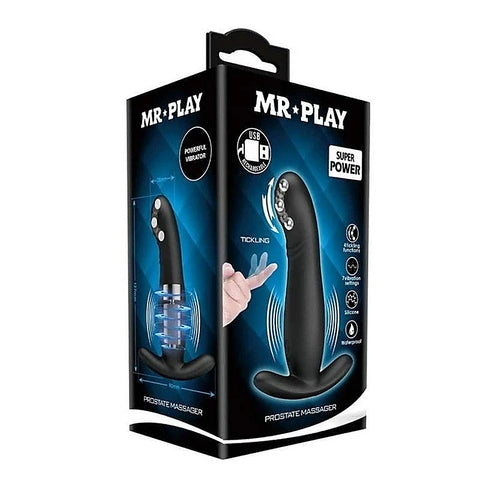 Mr Play Silicone Vibrating Prostate Massager by Baile - Prostate Toys