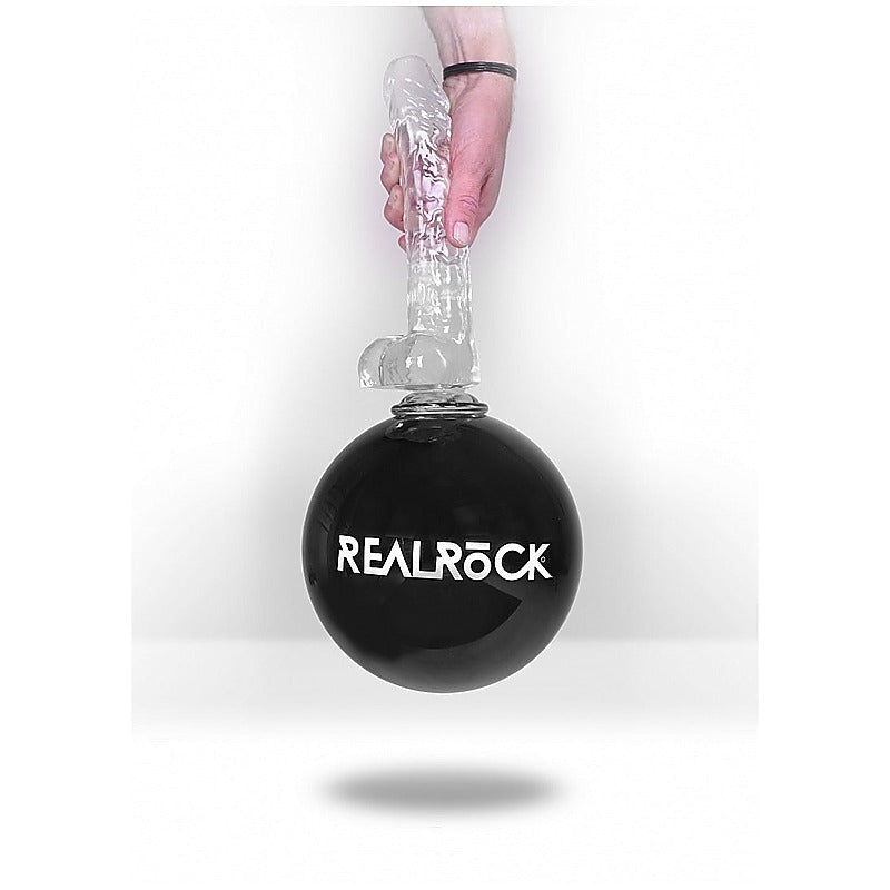 Realrock Realistic Dildo With Balls 25.4 cm by Shots Toys - Realistic Dildos