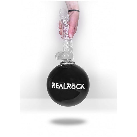 Realrock Realistic Dildo With Balls 25.4 cm by Shots Toys - Realistic Dildos