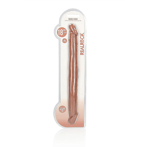 Realrock Double Ender Realistic Dong 18 Inches - Double Ender