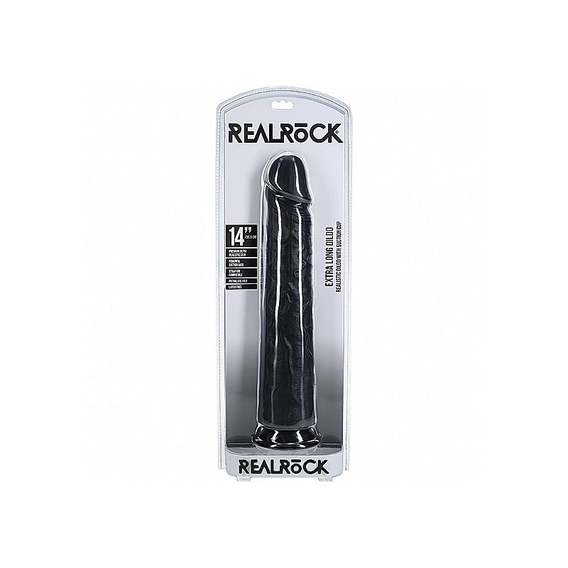 Realrock Extra Large No Balls Realistic Skin Dong - Realistic Dildos