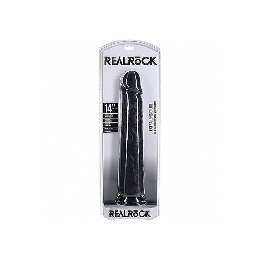 Realrock Extra Large No Balls Realistic Skin Dong 35.5cm - Realistic Dildos