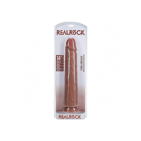 Realrock Extra Large No Balls Realistic Skin Dong - Realistic Dildos
