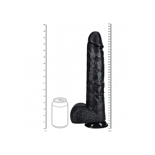 Realrock Extra Large Realistic d/ong with Balls 38cm - Realistic Dildos