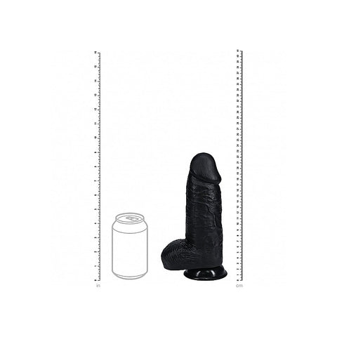 RealRock Extra Thick Realistic Skin Dildo with Balls - Realistic Dildos