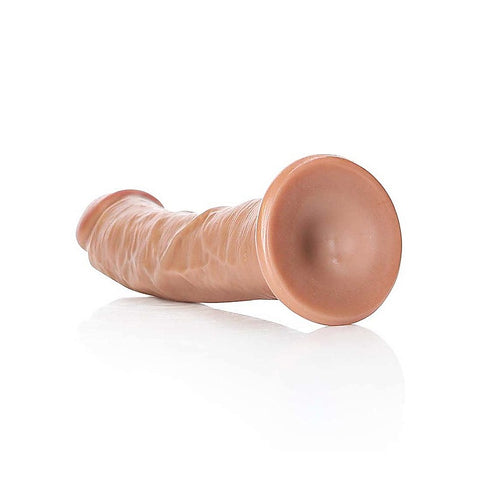 Realrock Curved Suction Cup Realistic Dong by Shots Toys - Realistic Dildos