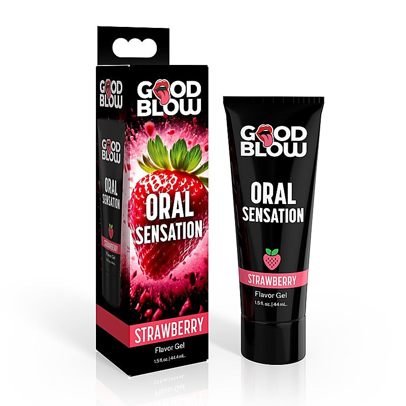 Good Blow Flavoured Oral Sensation Gel by XR Brands - Lubricants and Lotions