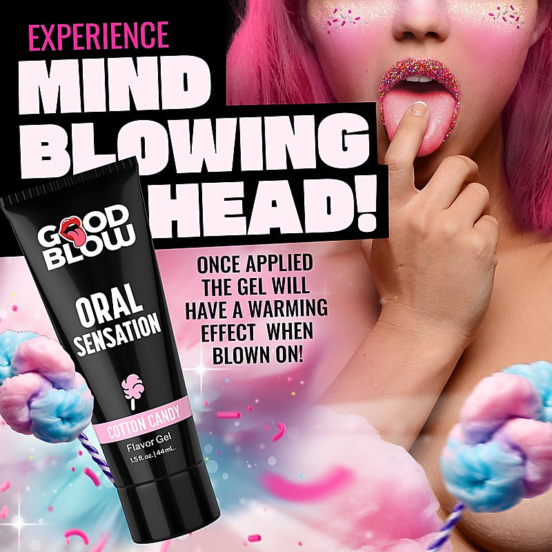 Good Blow Flavoured Oral Sensation Gel by XR Brands - Lubricants and Lotions