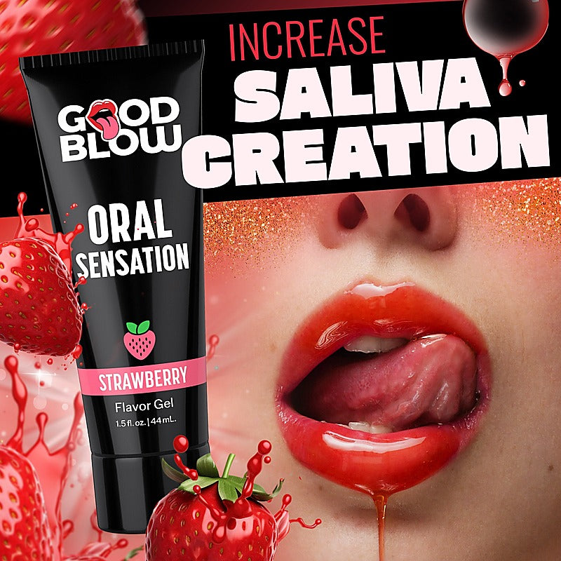 Good Blow Flavoured Oral Sensation Gel by XR Brands - Lubricants and Lotions