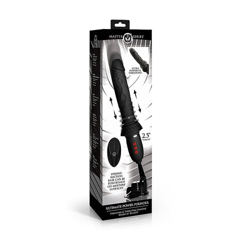 Ultimate Power Pounder Vibrating Dildo by XR Brands - Vibrating Dildos