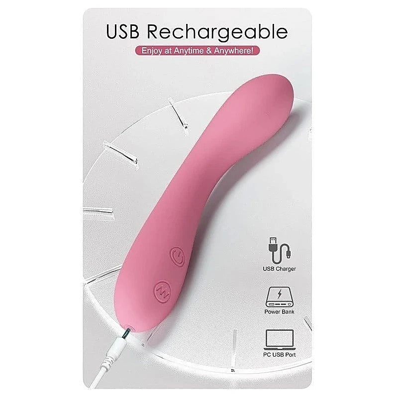 JOHN Flexible Rechargeable G-Spot Vibrator by Party Up - G-Spot Vibrators