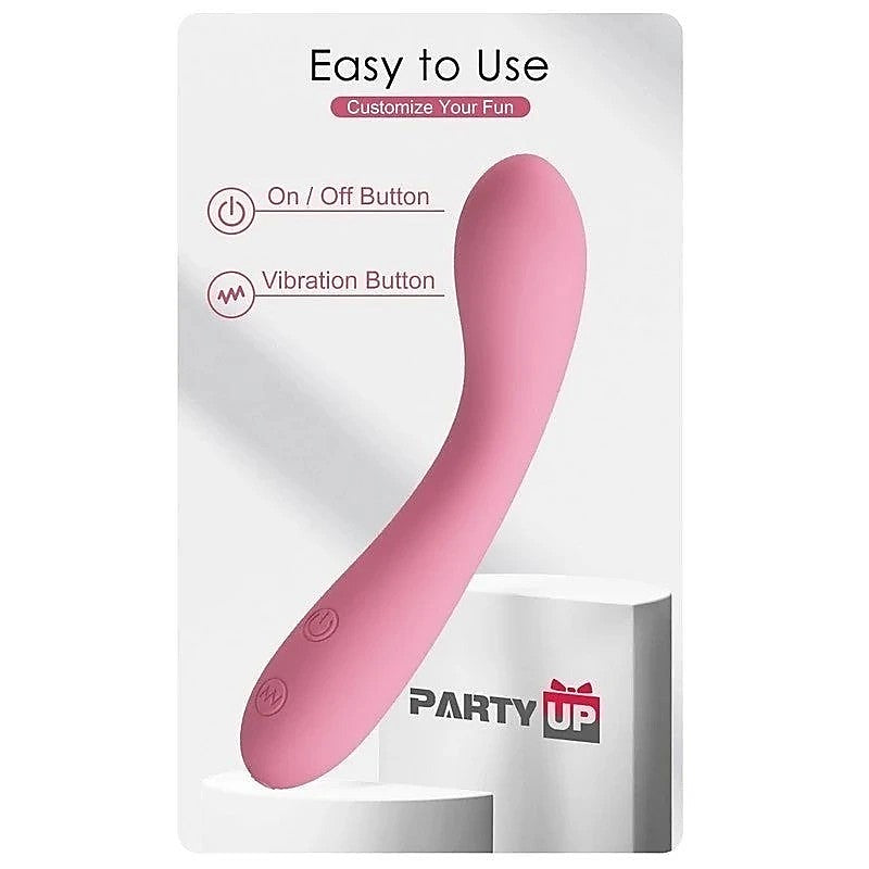 JOHN Flexible Rechargeable G-Spot Vibrator by Party Up - G-Spot Vibrators