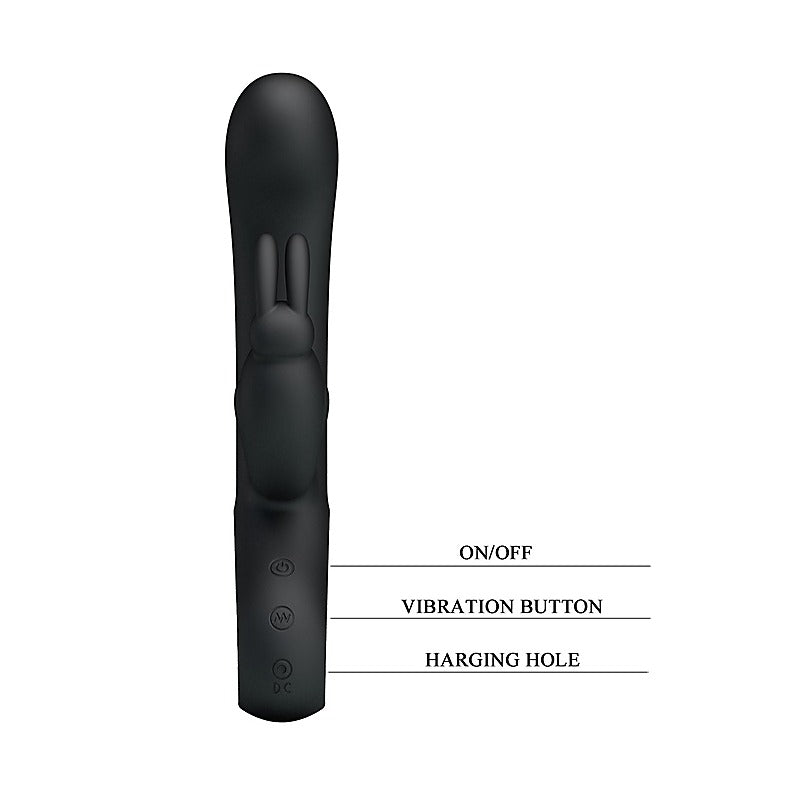 COLIN USB Rechargeable Rabbit Vibrator by Party Up - Rabbit Vibrators