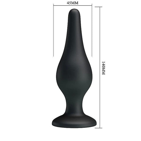 JEFFREY 14 cm Silicone Butt Plug by Party Up - Butt Plugs