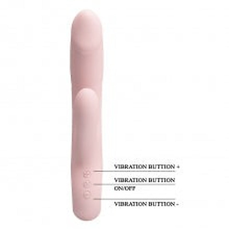 DAVE USB Rechargeable Rabbit Vibrator by Party Up - Rabbit Vibrators