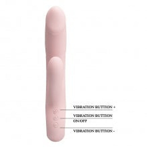 DAVE USB Rechargeable Rabbit Vibrator by Party Up - Rabbit Vibrators