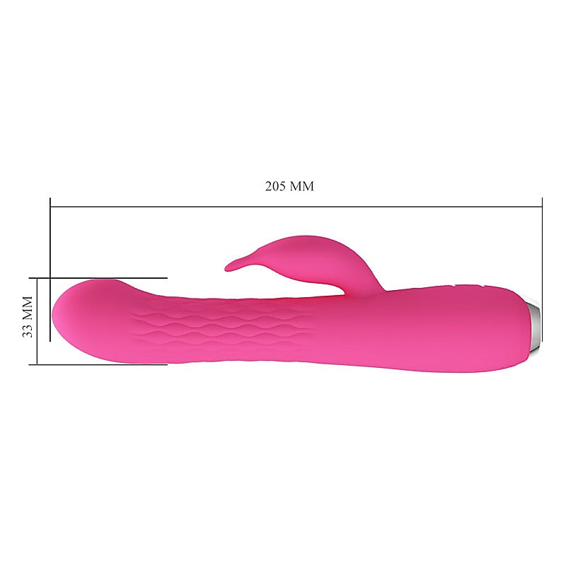 ERIC Rotating Beads Rabbit Vibrator by Party Up - Rabbit Vibrators