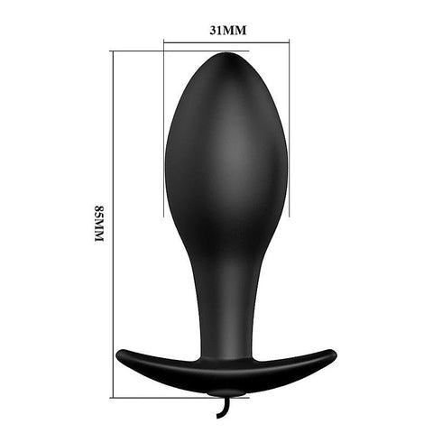 JASON Vibrating Butt Plug with Remote by Party Up - Butt Plugs