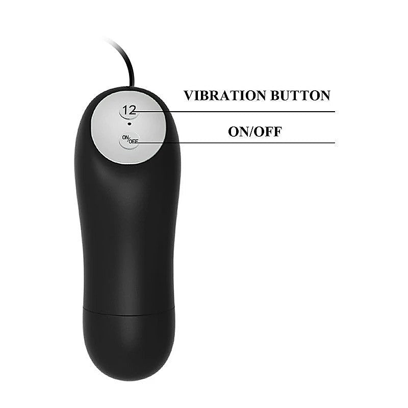 JASON Vibrating Butt Plug with Remote by Party Up - Butt Plugs