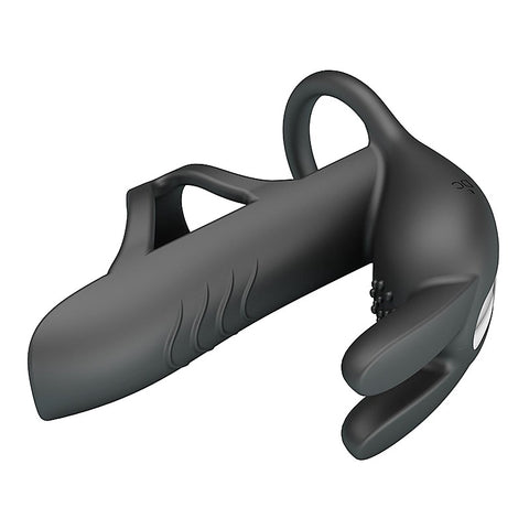 MARK USB Rechargeable Vibrating Cock Sleeve by Party Up - Penis Sleeves and Extenders