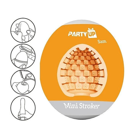 SAM Realistic Mini Male Strokers by Party Up - Masturbators and Strokers