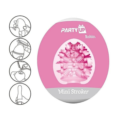 ROBIN Realistic Mini Male Stroker by Party Up - Masturbators and Strokers
