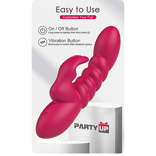 Party Up BRYNLYN USB Rechargeable Rabbit Vibrator