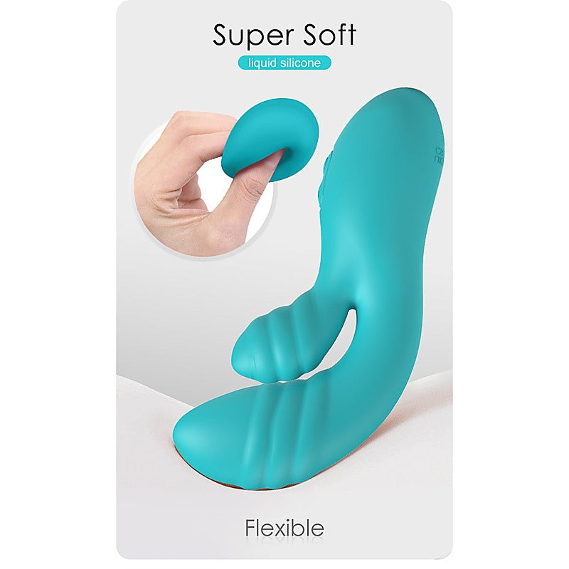 DALIDA USB Rechargeable Rabbit Vibrator by Party Up - Rabbit Vibrators