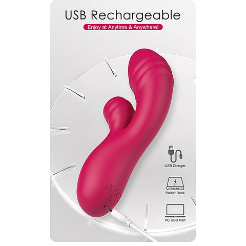 DALIDA USB Rechargeable Rabbit Vibrator by Party Up - Rabbit Vibrators
