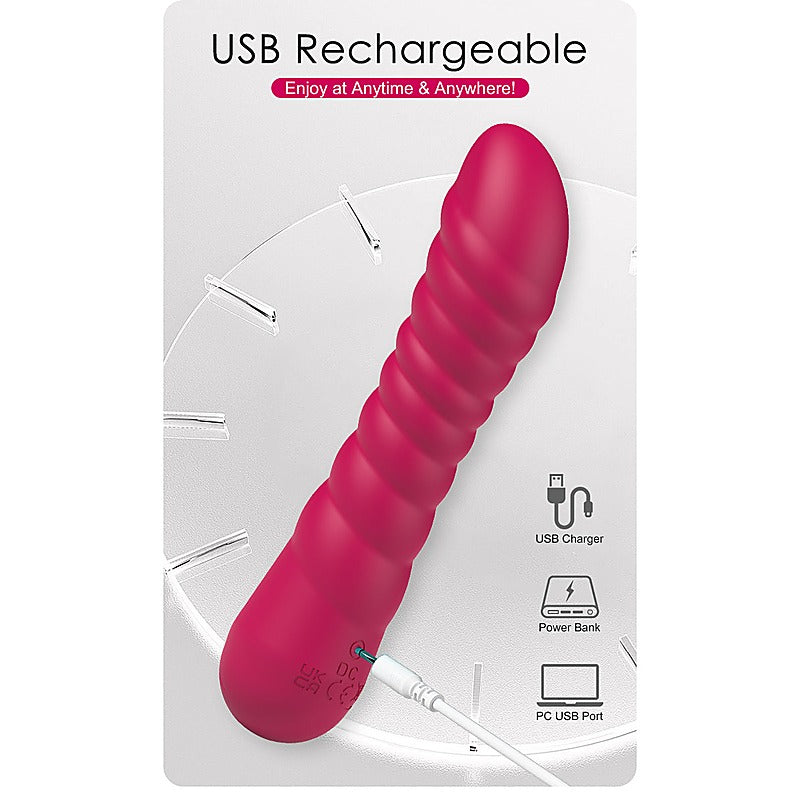 JAYLEI USB Rechargeable G-Spot Vibrator by Party Up - G-Spot Vibrators