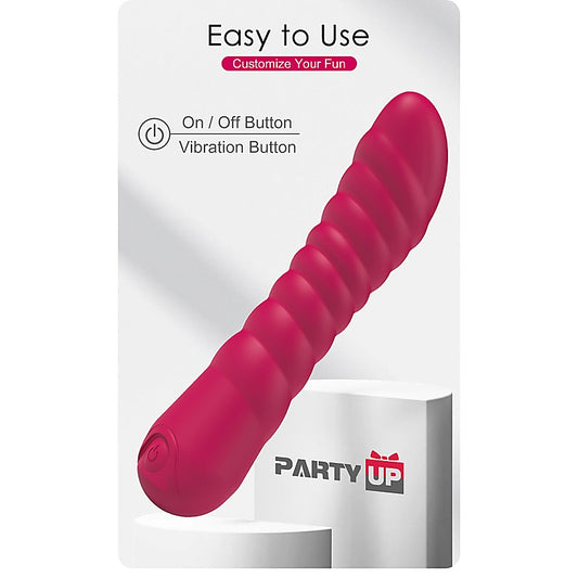 JAYLEI USB Rechargeable G-Spot Vibrator by Party Up - G-Spot Vibrators
