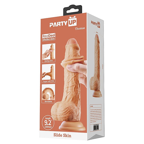 THOMAS Slide Skin Flexible Dildo by Party Up - Realistic Dildos