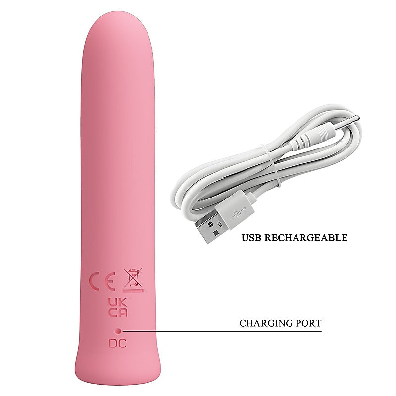 Edison Usb Rechargeable Bullet Vibrator By Party Up - Bullet Vibrators