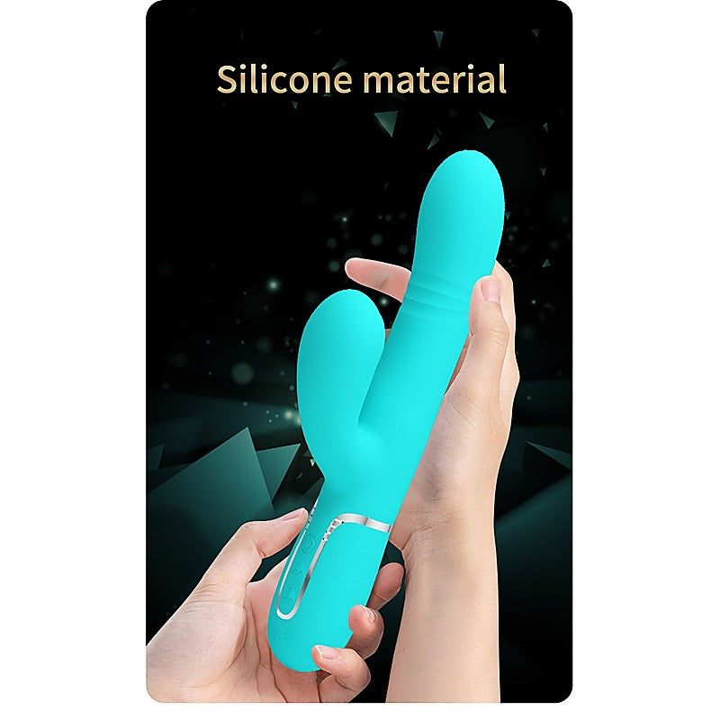 PAUL Rolling Beads Thrusting Rabbit Vibrator by Party Up - Rabbit Vibrators