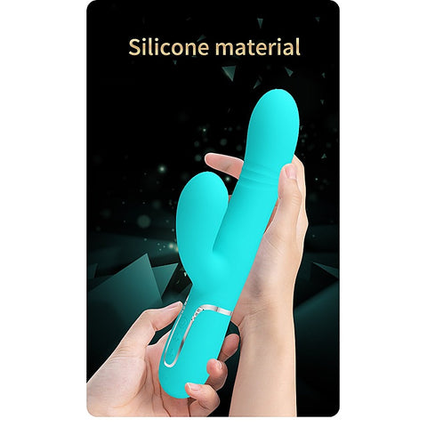 PAUL Rolling Beads Thrusting Rabbit Vibrator by Party Up - Rabbit Vibrators