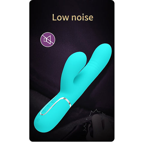 PAUL Rolling Beads Thrusting Rabbit Vibrator by Party Up - Rabbit Vibrators