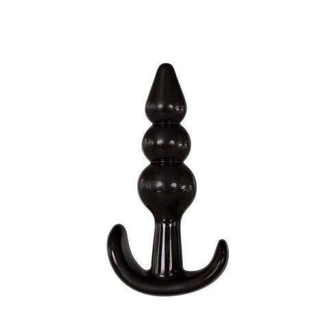 4 Piece Anal Plugs Kit Black by Adam & Eve - Butt Plugs