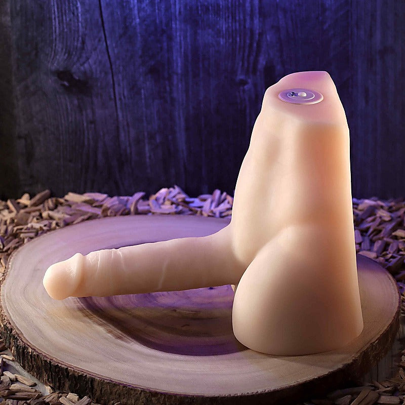 Easy Rider Male Torso with Vibrating Penis by Evolved - Vibrating Dildos