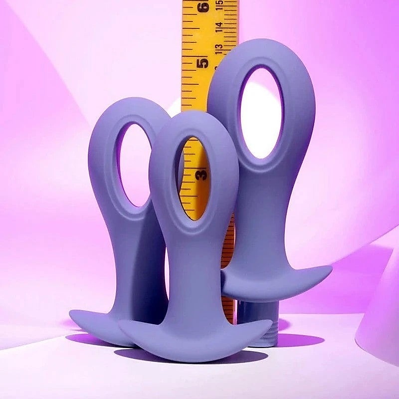 HOLE PUNCH Butt Plugs with Bullet Vibrator by Evolved - Butt Plugs