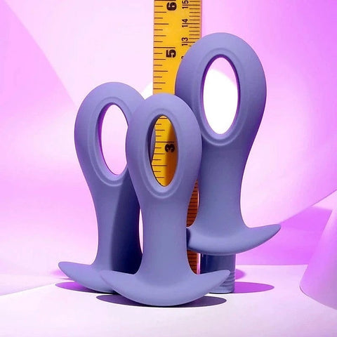 HOLE PUNCH Butt Plugs with Bullet Vibrator by Evolved - Butt Plugs