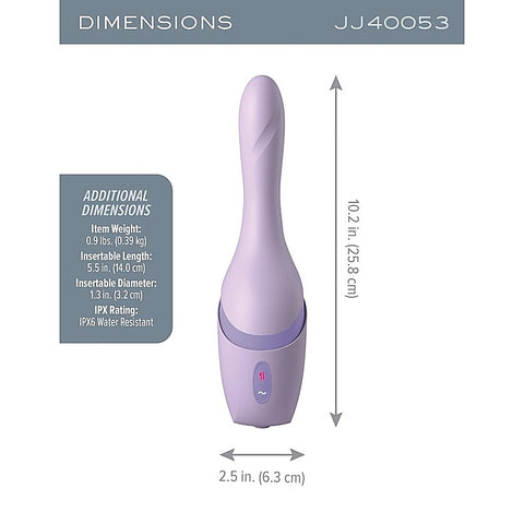 Hello Bang Warming & Thrusting Vibrator by JimmyJane - G-spot Vibrators