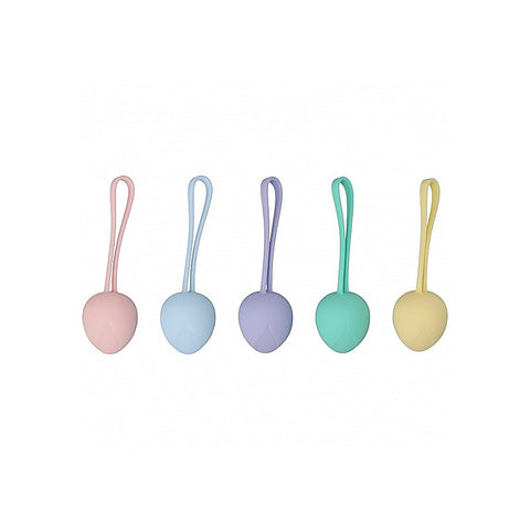 Shots Toys LOVELINE PelviFit Coloured Kegel Kit - Love Eggs and Kegel Exercisers
