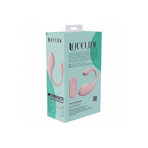 LOVELINE Wave C-Shaped Vibrator by Shots Toys - G-Spot Vibrators