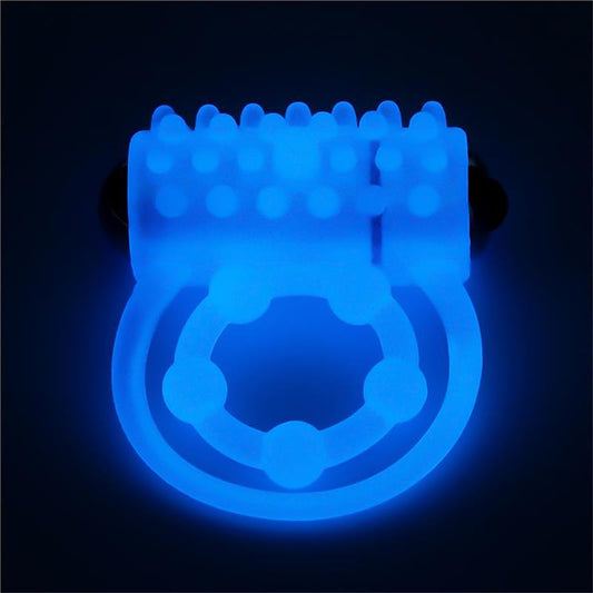 Lumino Play Vibrating Penis & Balls Cock Ring by Lovetoy - Vibrating Cock Rings